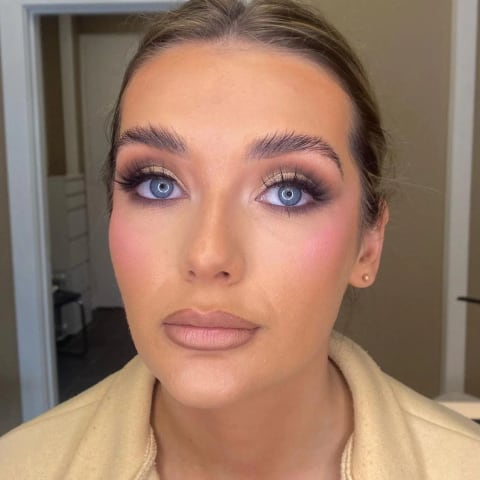 Full Face Makeup with Lashes